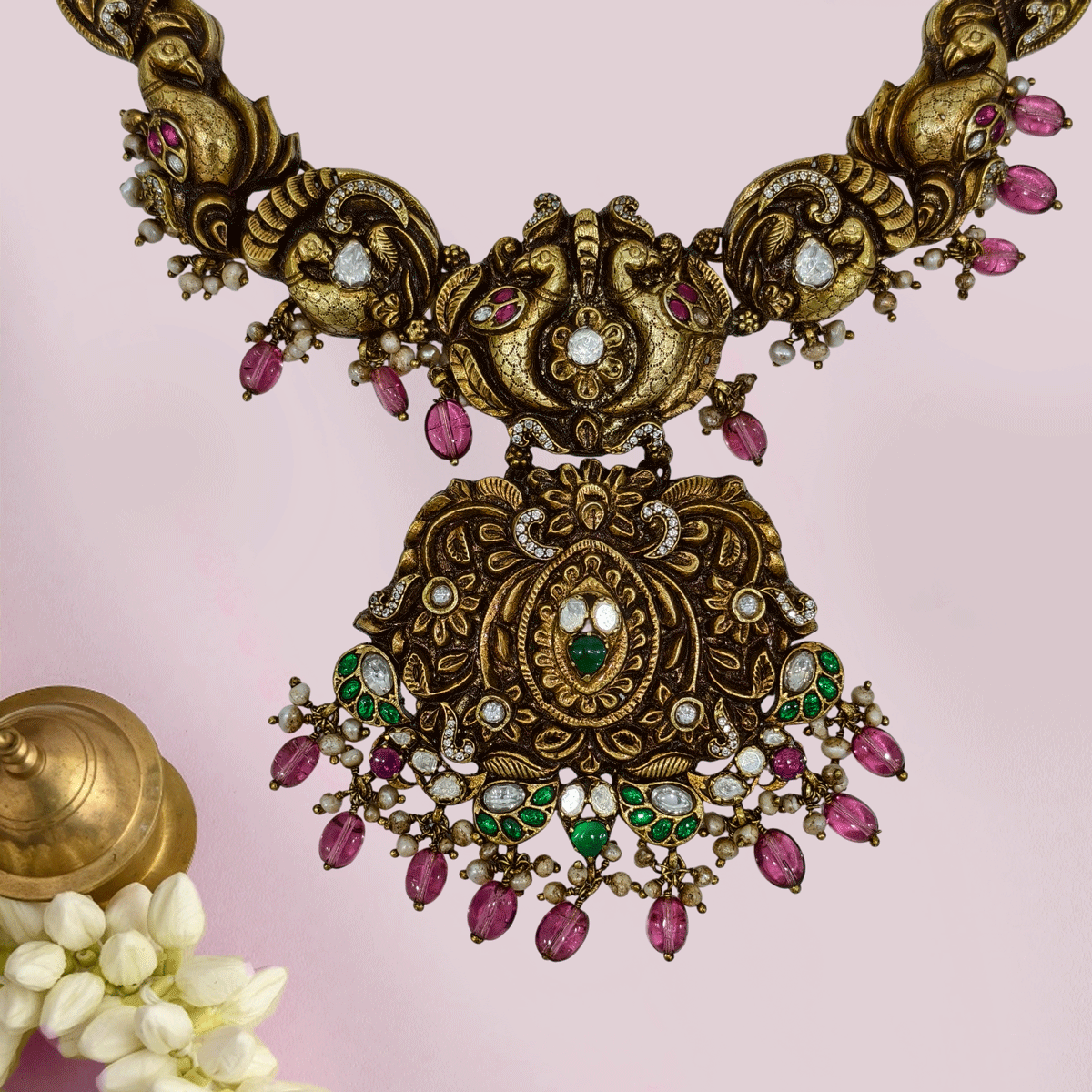 Divine Nagas Kundan Necklace