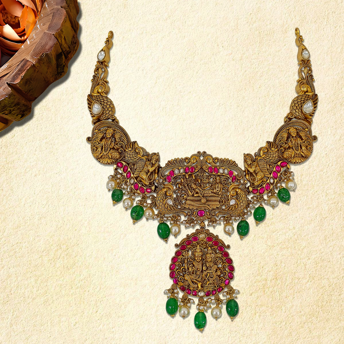 Divine Nagas Kundan Necklace