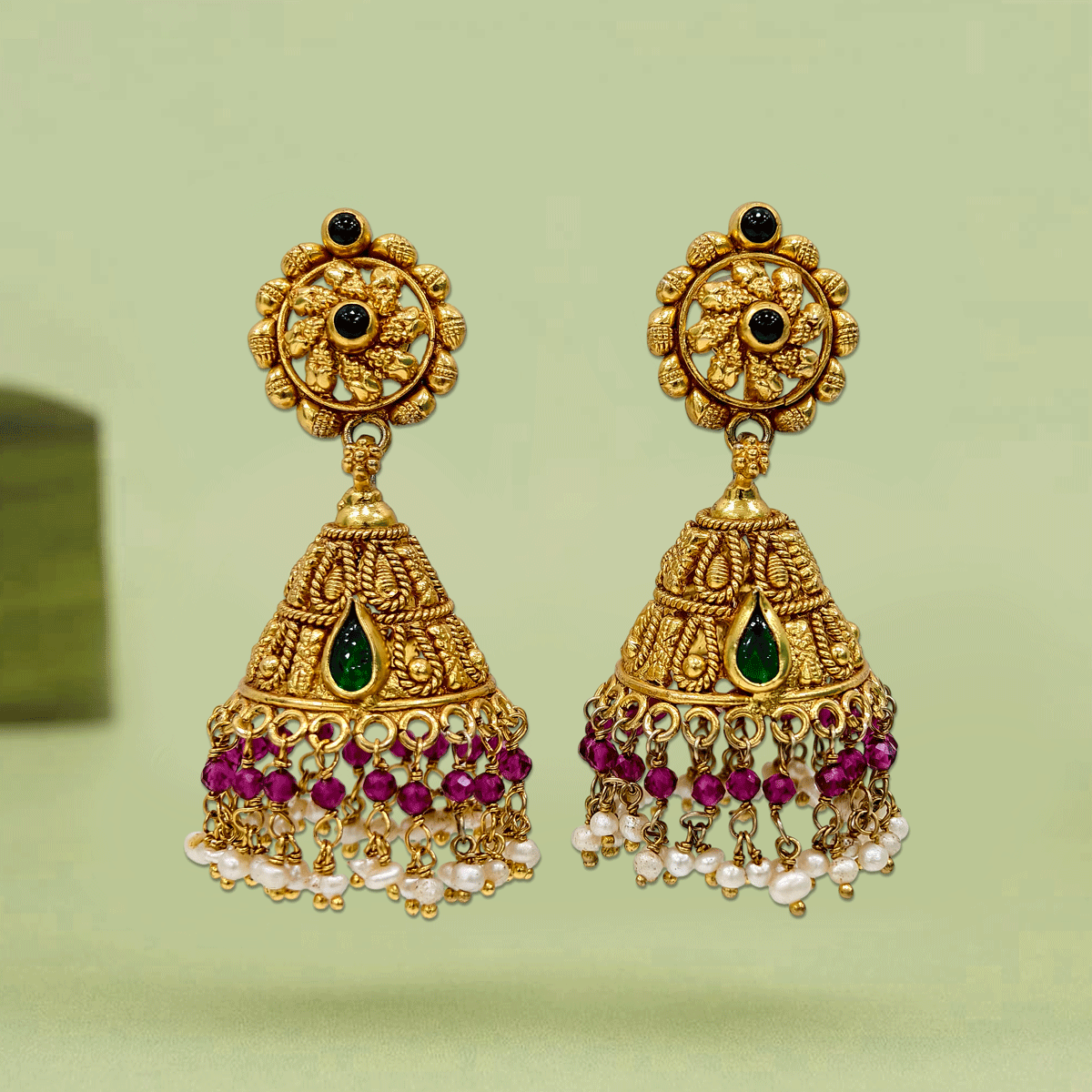 Majestic Jhumkas