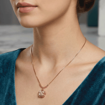 Rose Radiance Neck Chain
