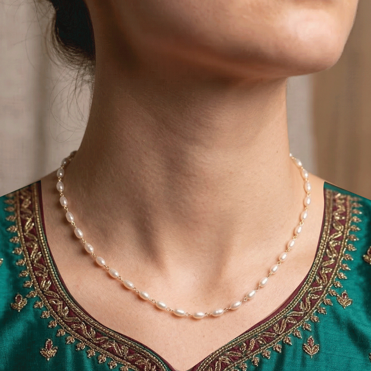 Boho Style Beaded Chain