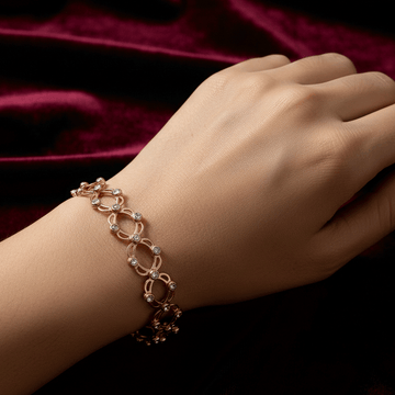 Radiant Rose Gold Statement Kada