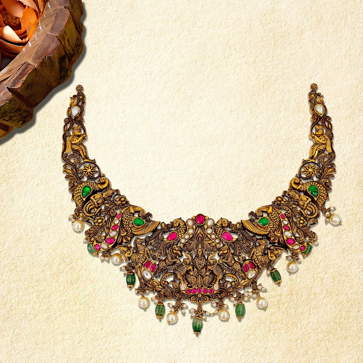 Divine Nagas Kundan Necklace