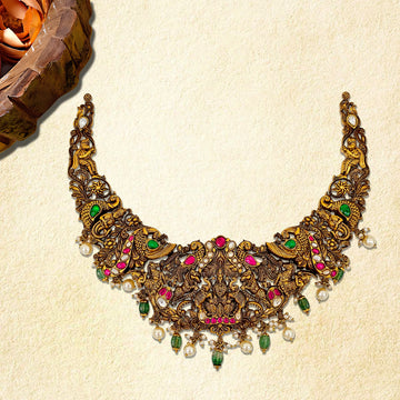 Divine Nagas Kundan Necklace