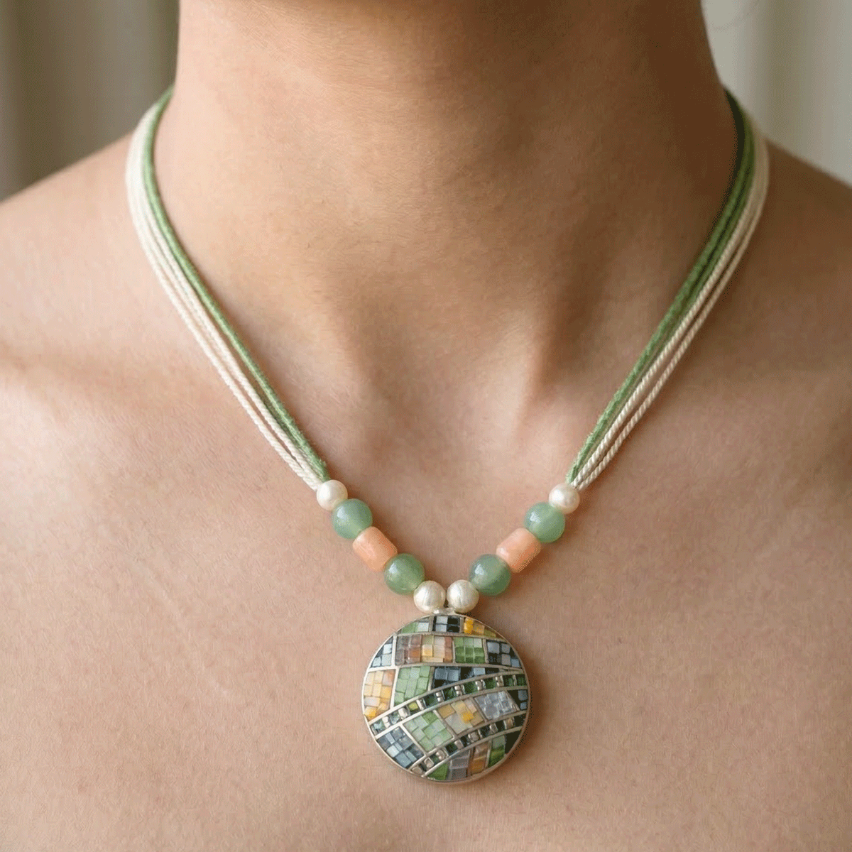 Boho Style Beaded Chain