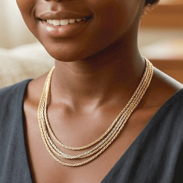 Rose Radiance Neck Chain