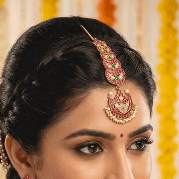 Classic Glow  Nethi Chutti – Gold Plated