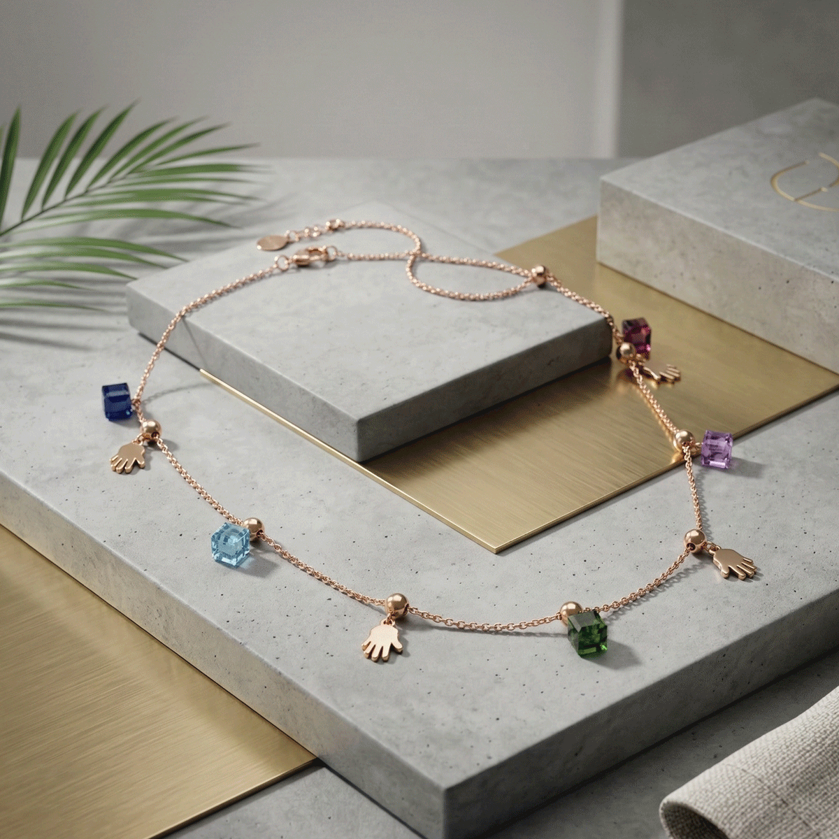 Rose Radiance Neck Chain