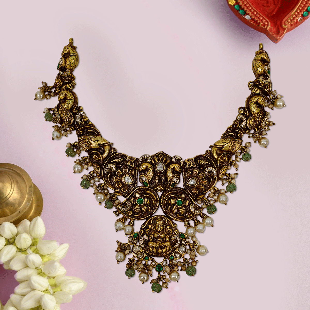 Divine Nagas Kundan Necklace