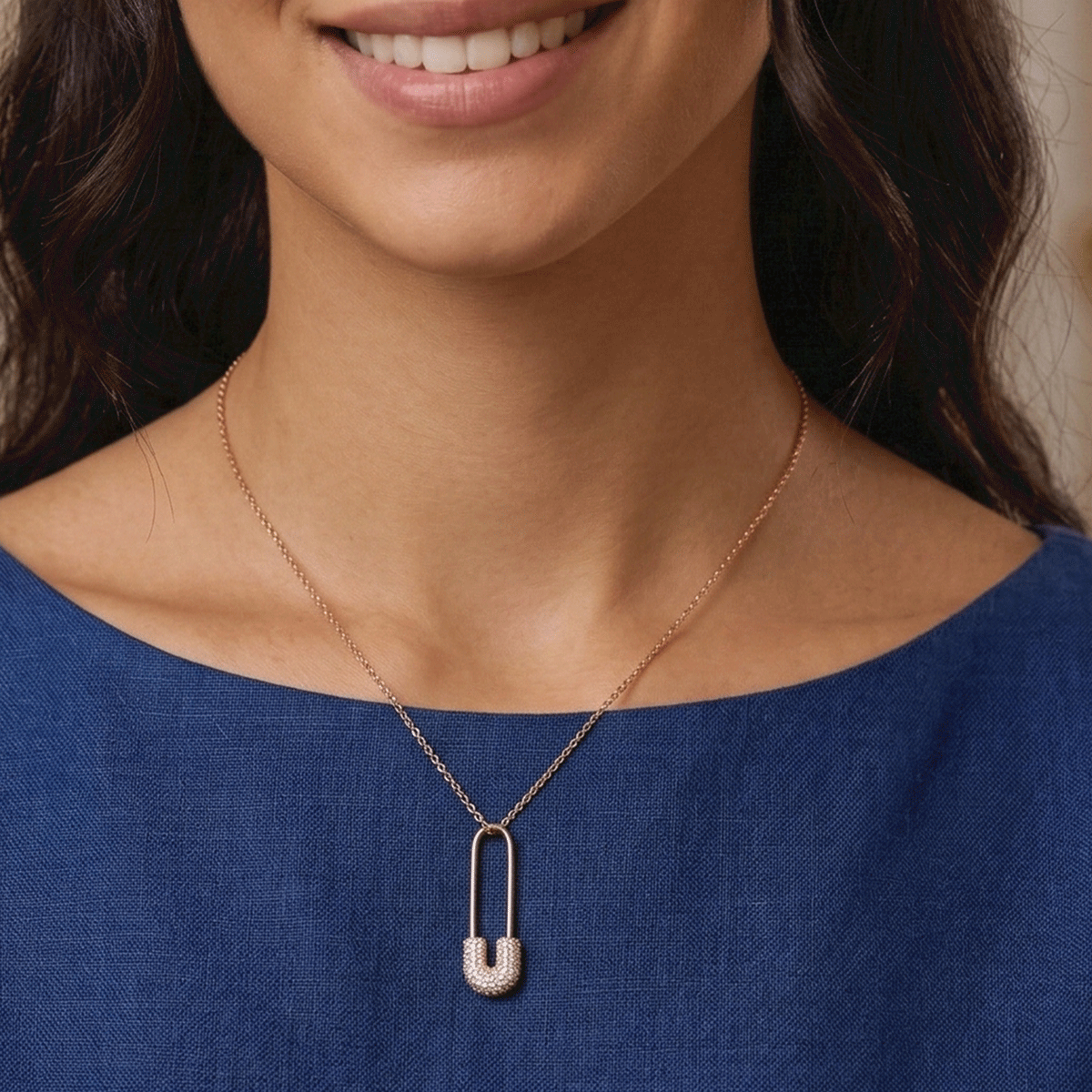 Rose Radiance Neck Chain