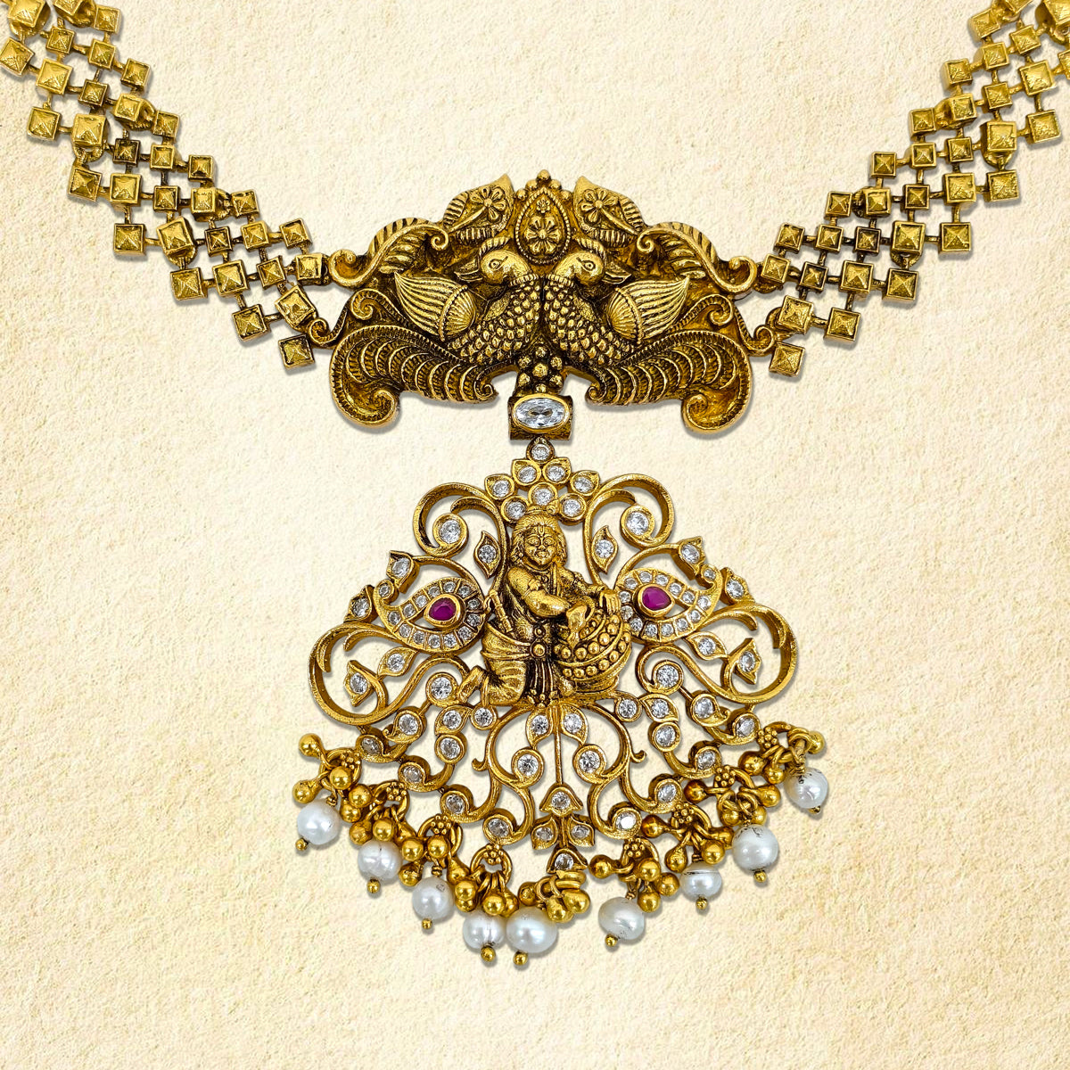 Divine Nagas Kundan Necklace