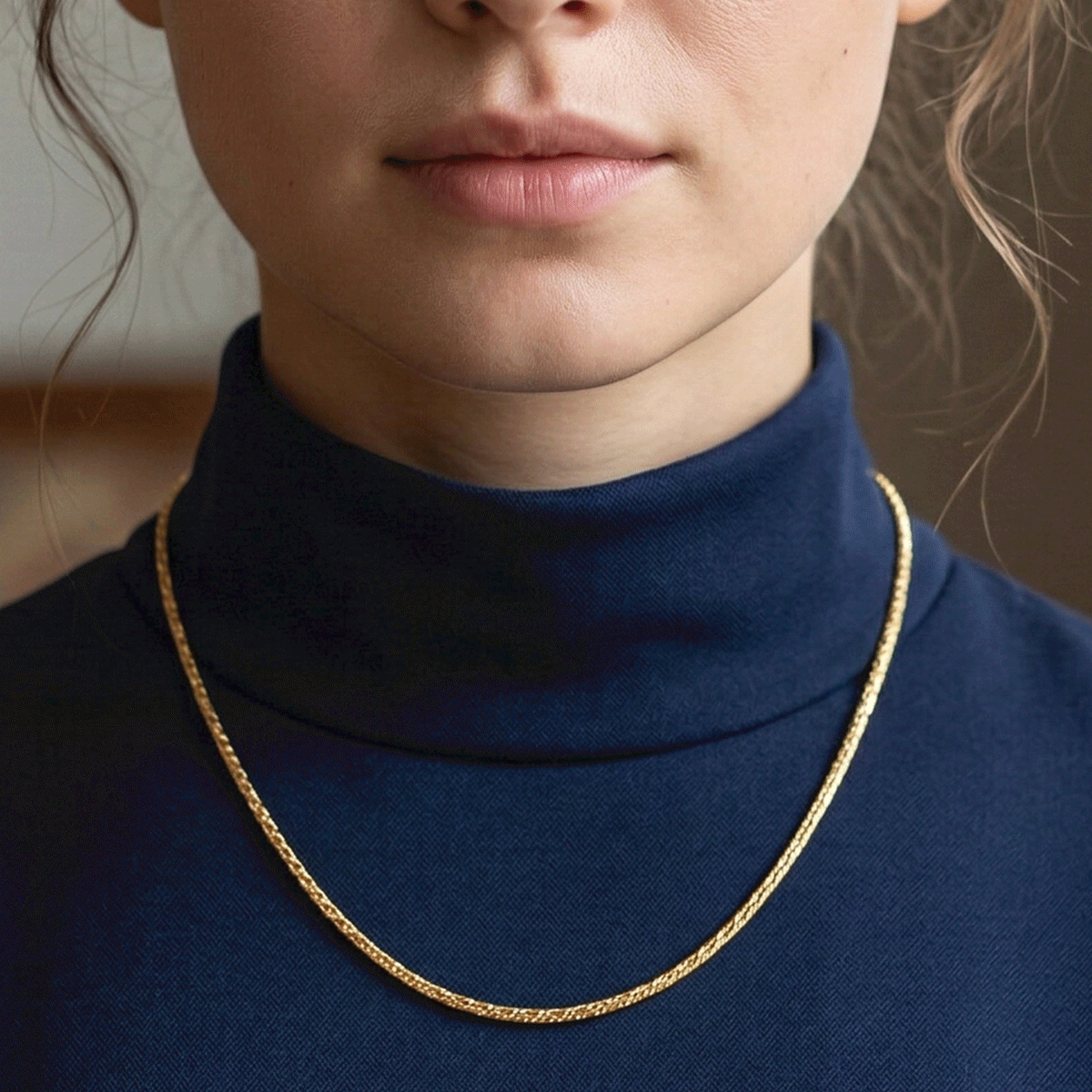 Rose Radiance Neck Chain