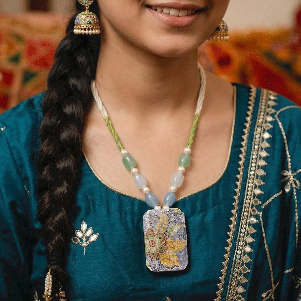 Boho Style Beaded Chain