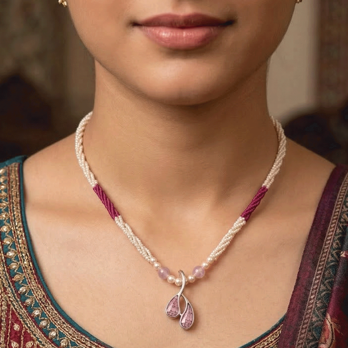 Boho Style Beaded Chain
