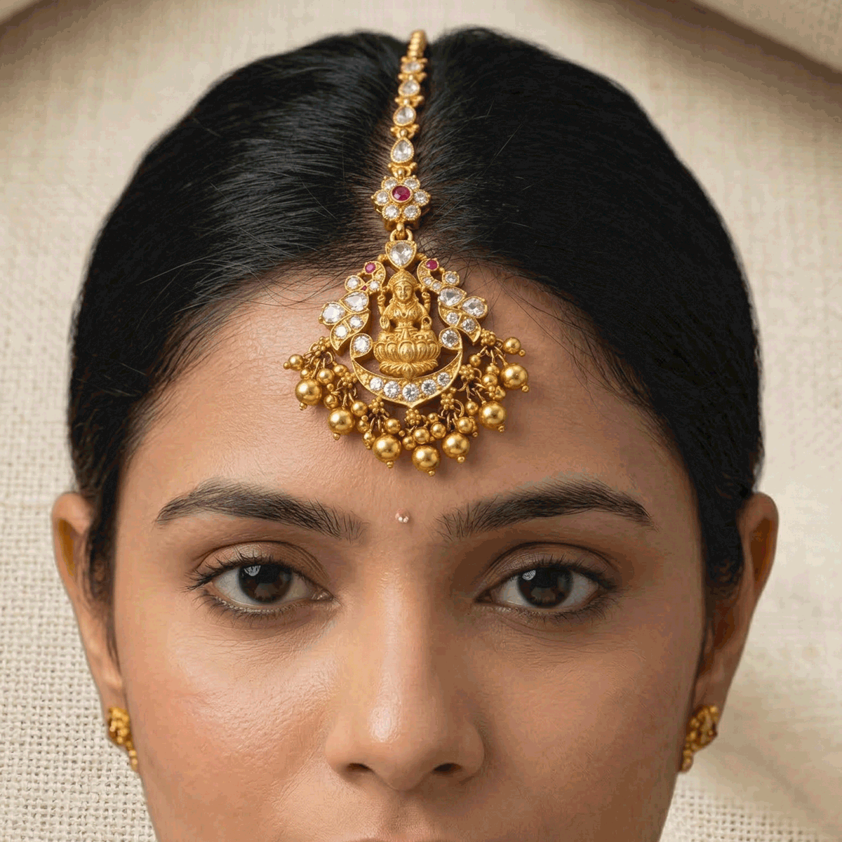 Classic Glow  Nethi Chutti – Gold Plated