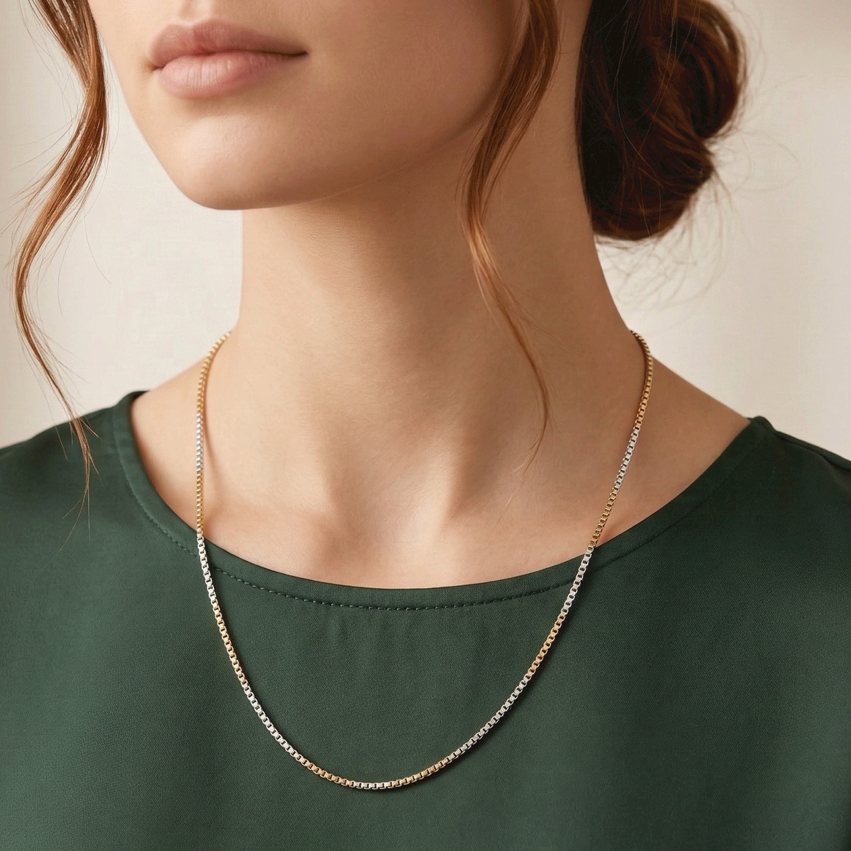 Rose Radiance Neck Chain
