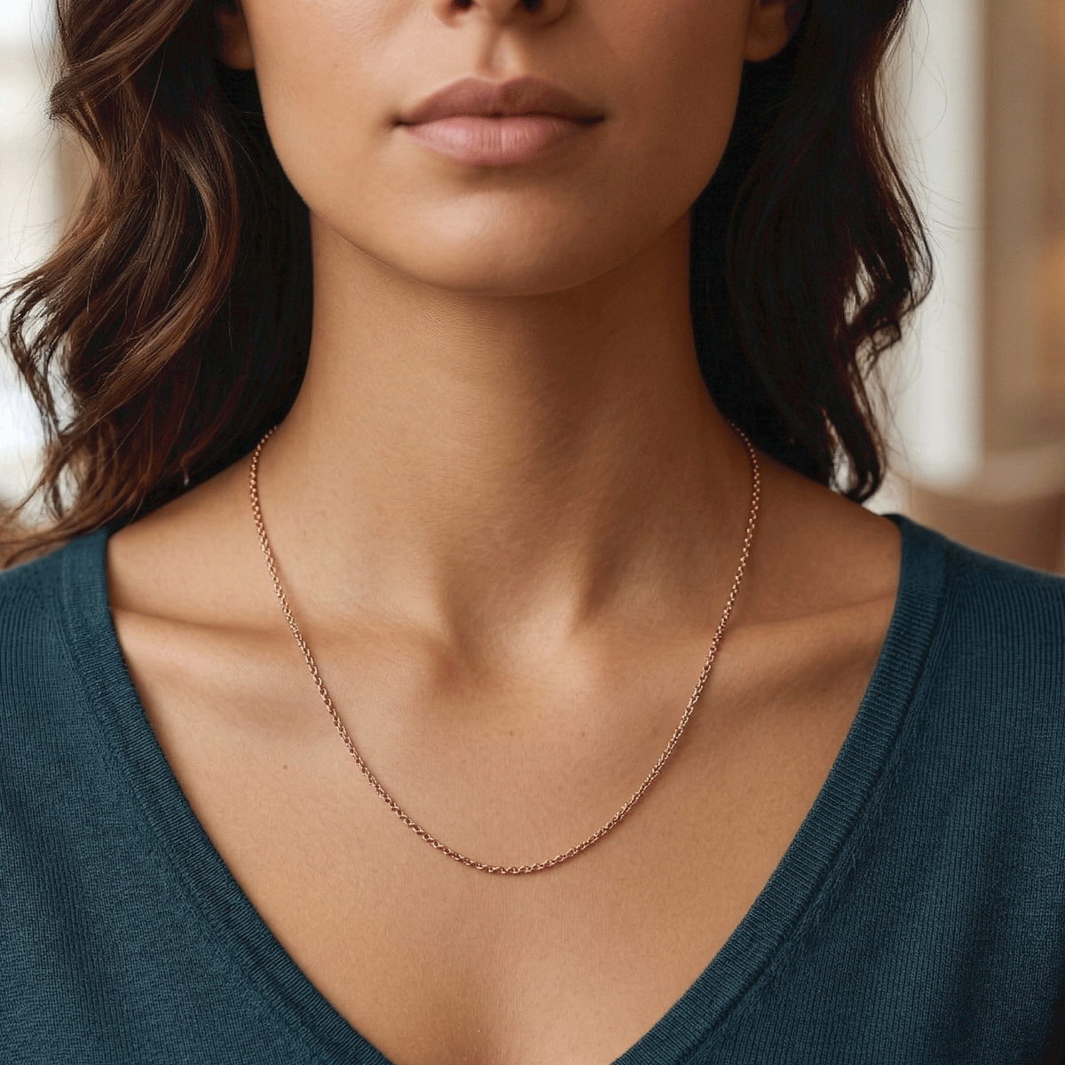 Rose Radiance Neck Chain