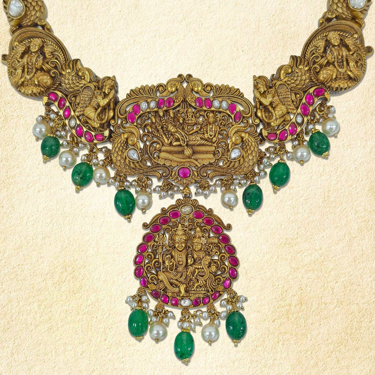 Divine Nagas Kundan Necklace