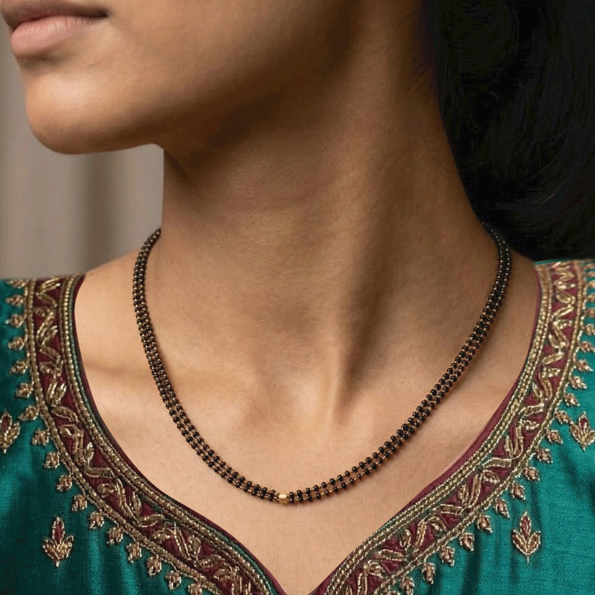 Boho Style Beaded Chain