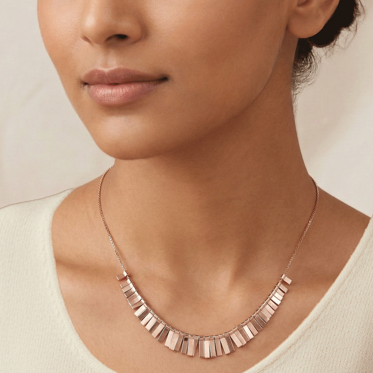 Rose Radiance Neck Chain