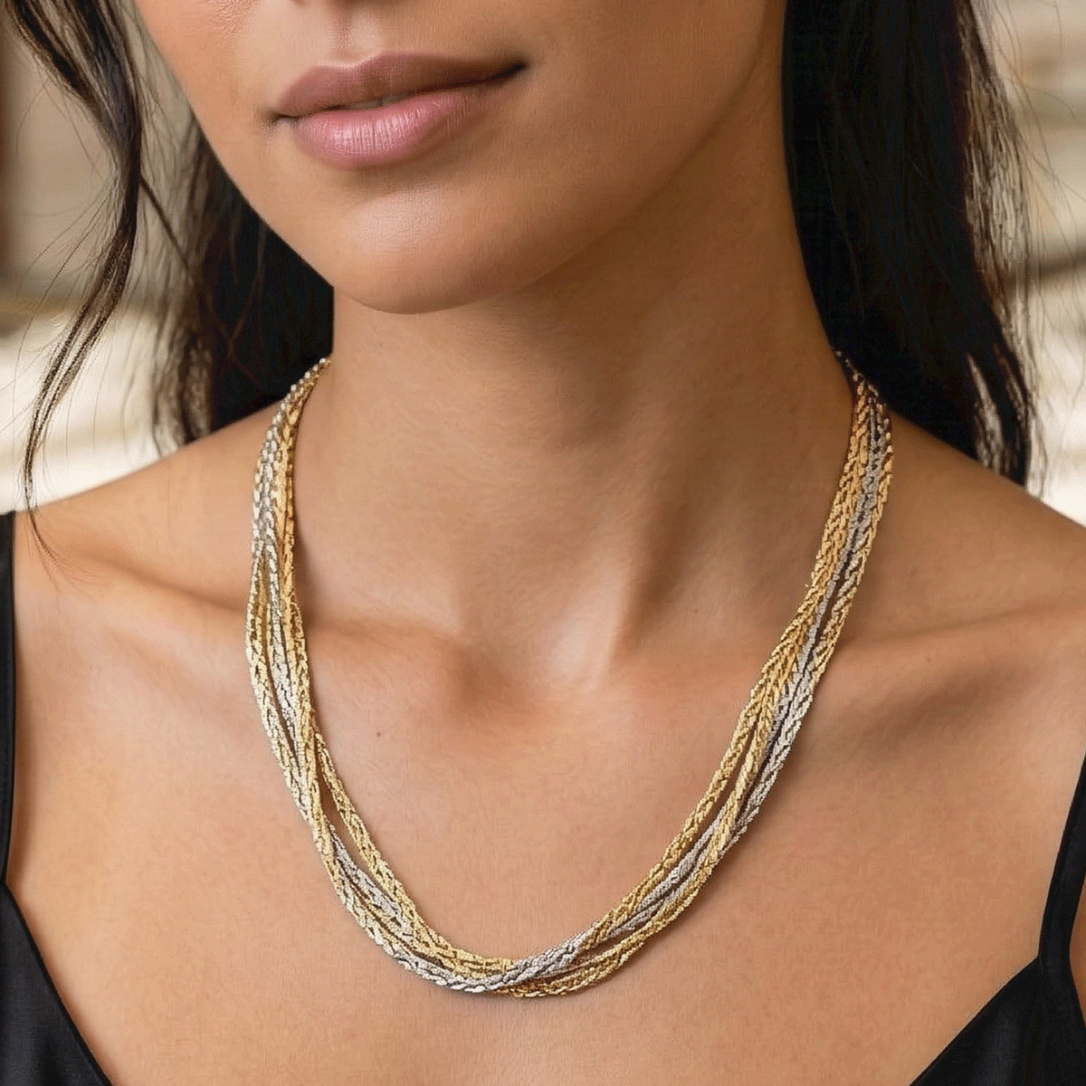 Rose Radiance Neck Chain