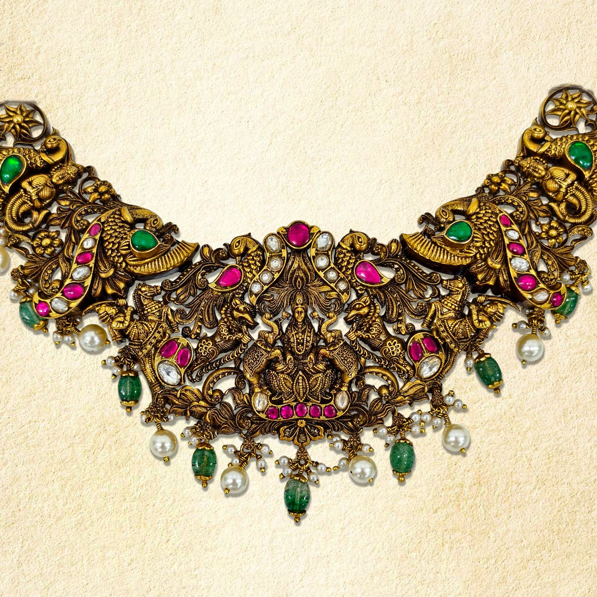 Divine Nagas Kundan Necklace