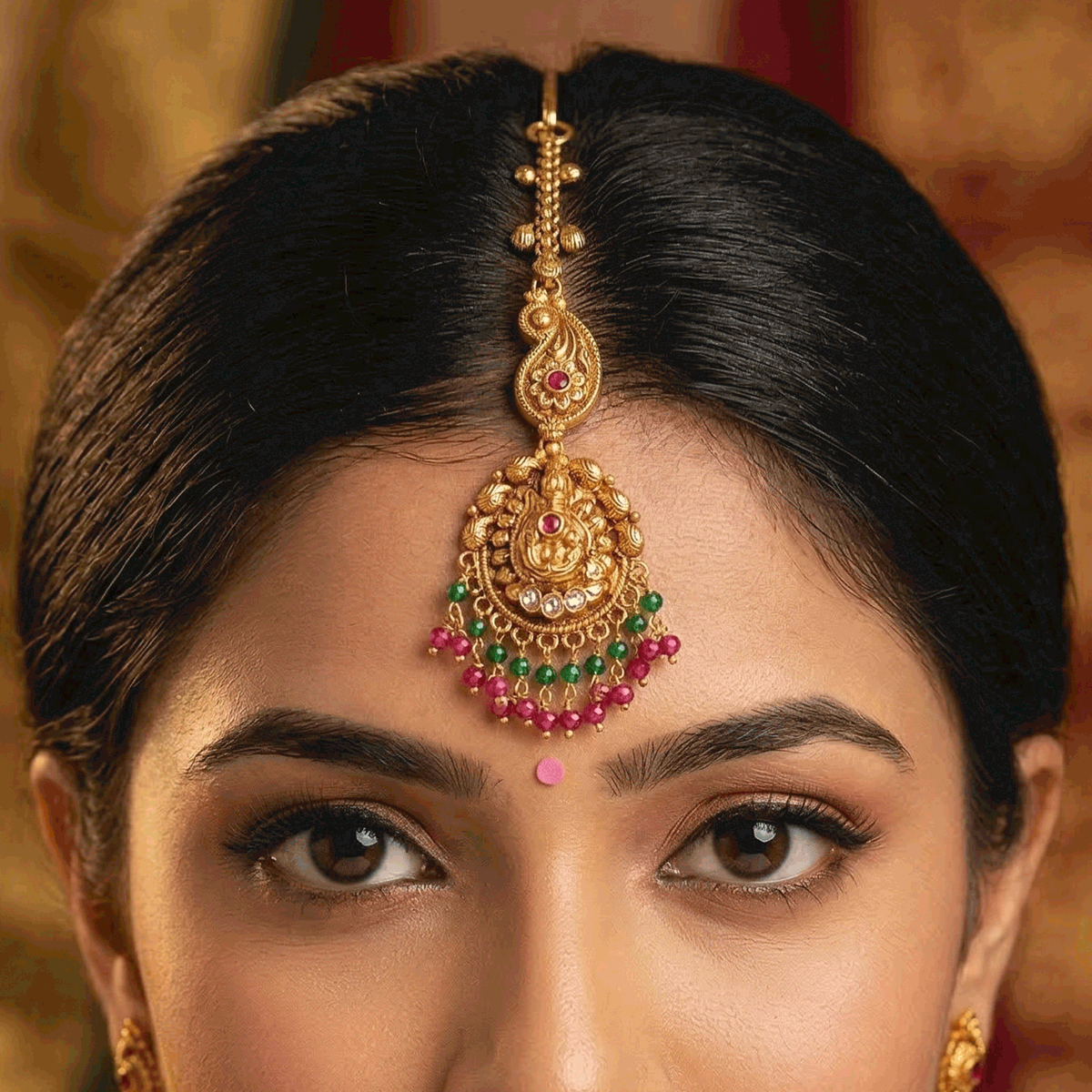 Classic Glow  Nethi Chutti – Gold Plated