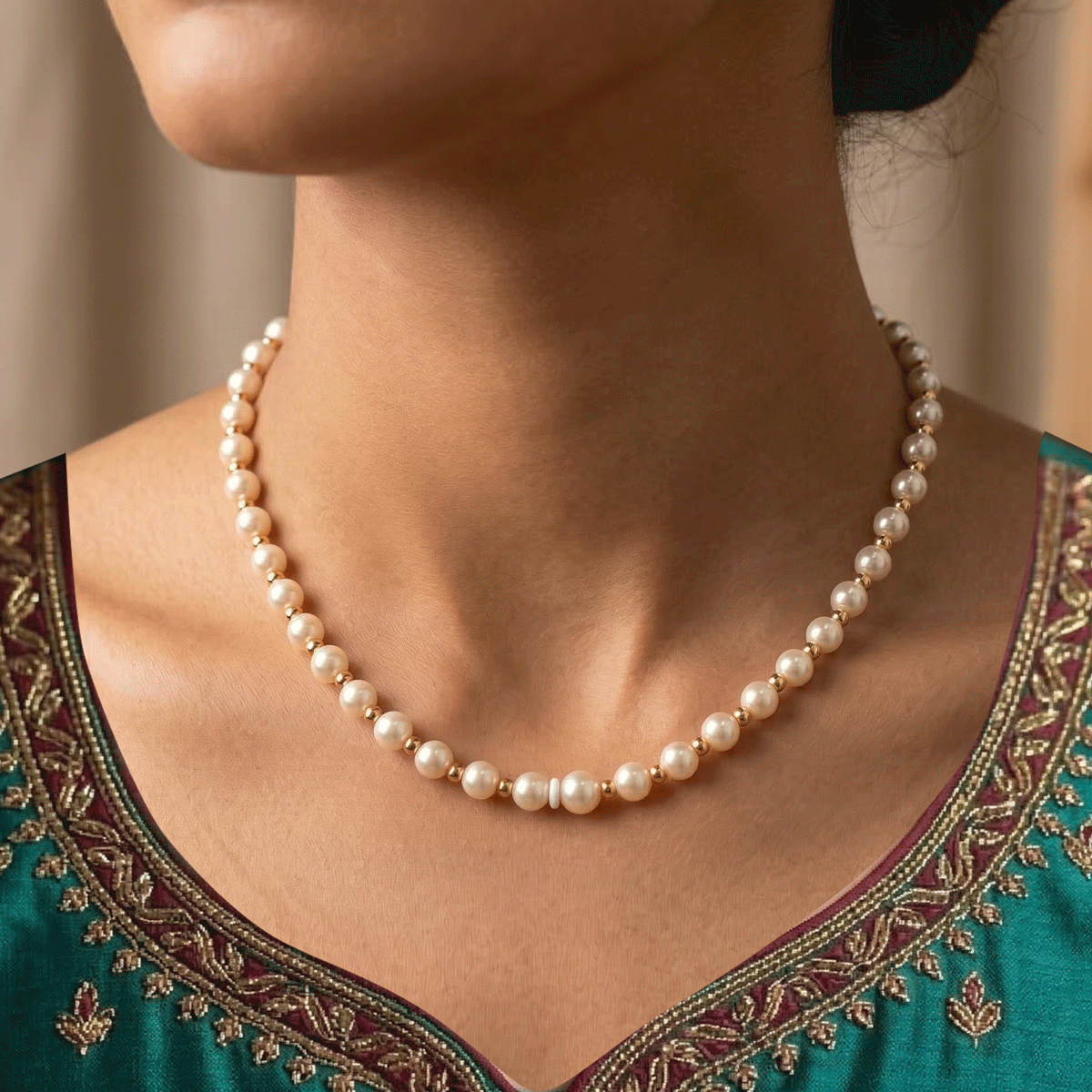 Boho Style Beaded Chain