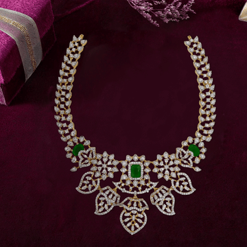 Dazzling Zircon Sparkle Necklace
