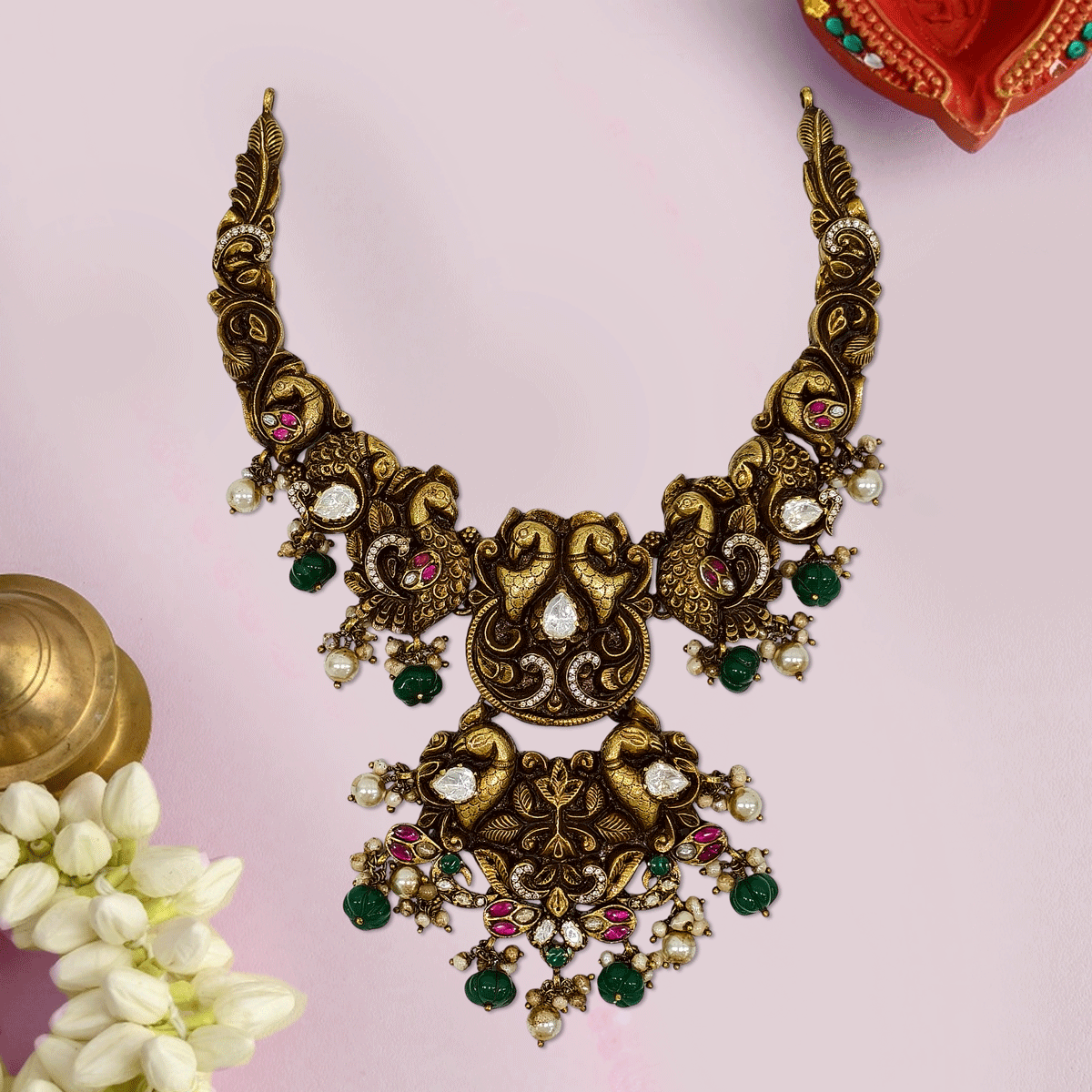Divine Nagas Kundan Necklace