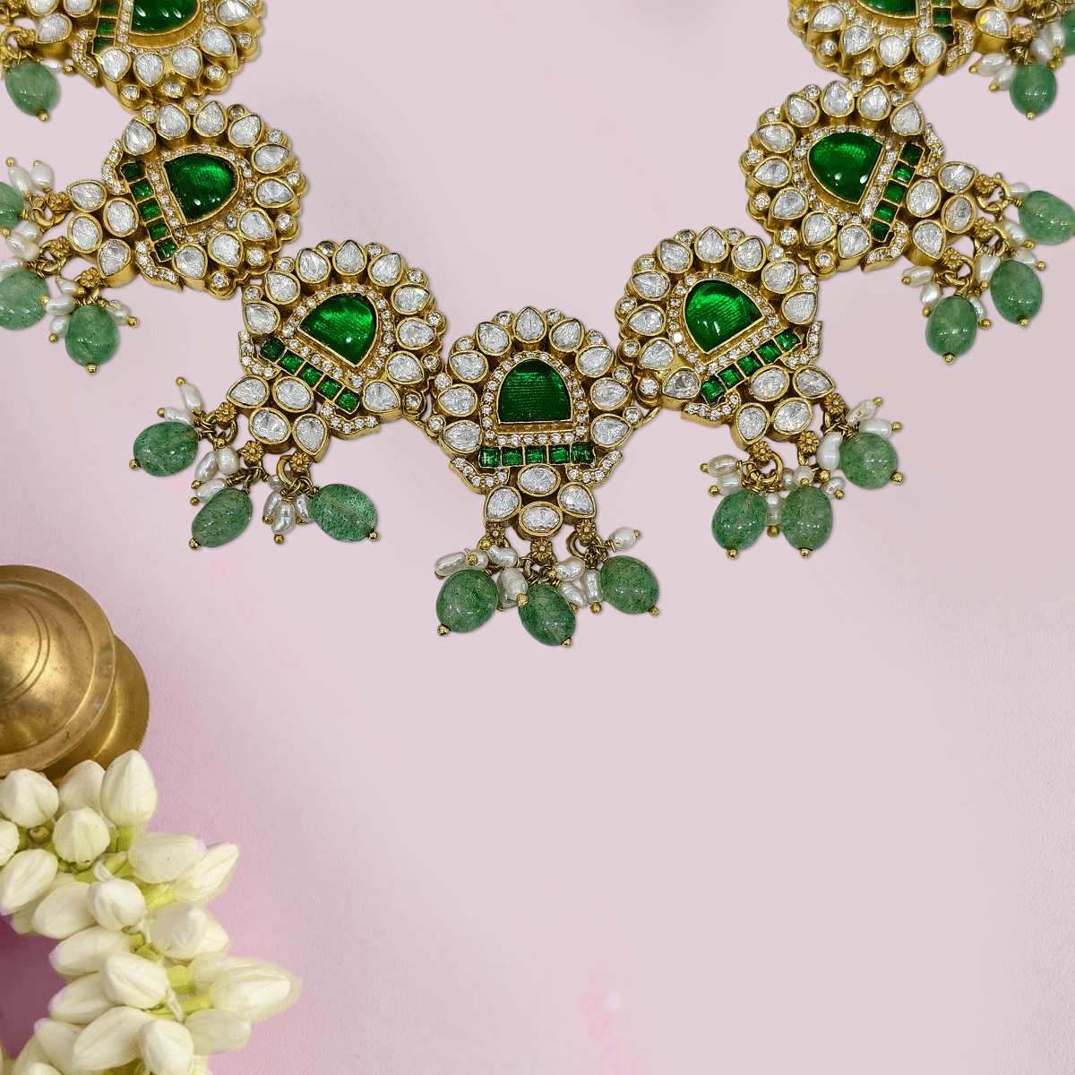 Aurora Color Stone Necklace