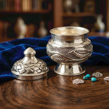 92.5 Silver Kumkum Box