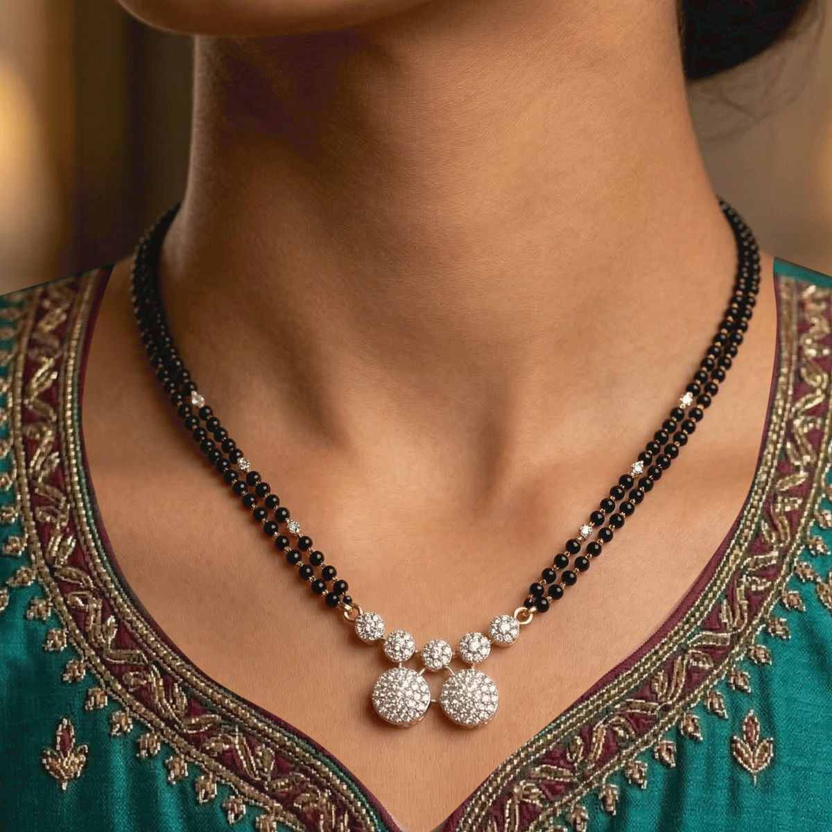 Boho Style Beaded Chain