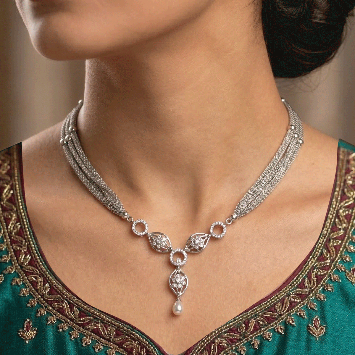 NeoStyle Italian Silver Necklace