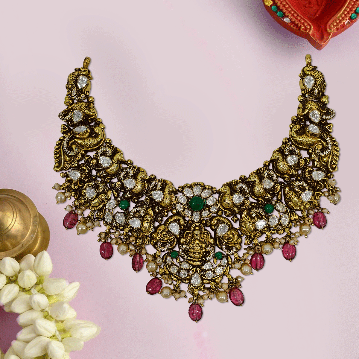 Divine Nagas Kundan Necklace