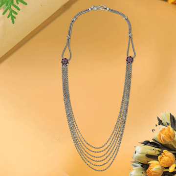 Eternal Grace Oxidised Necklace