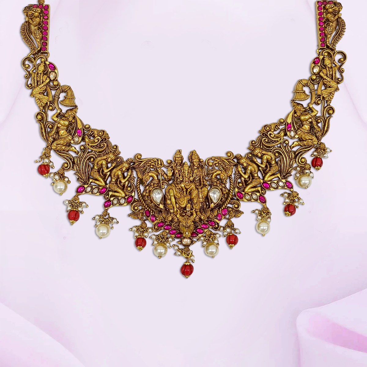Divine Nagas Kundan Necklace