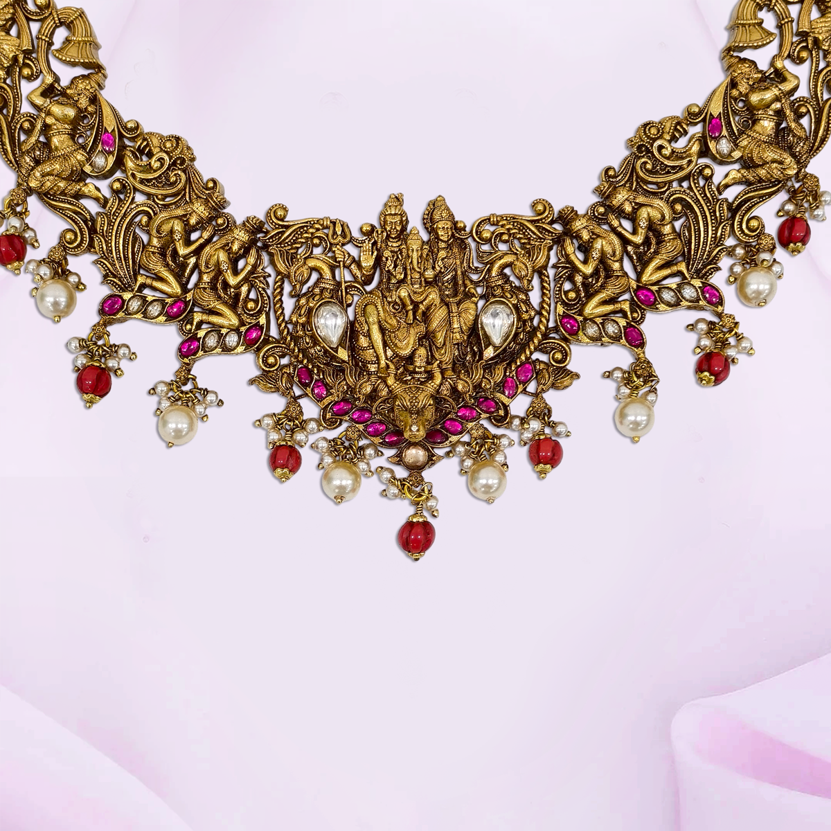 Divine Nagas Kundan Necklace