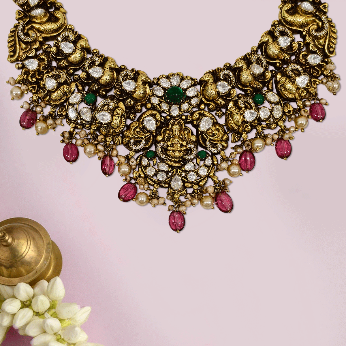 Divine Nagas Kundan Necklace