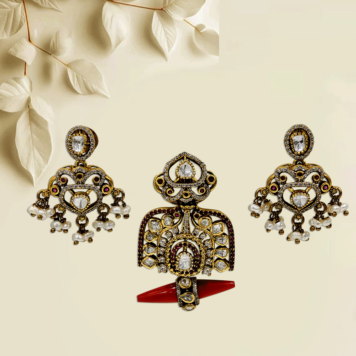 Royal Victorian  Pendant Set