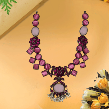 Eternal Grace Oxidised Necklace