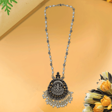 Eternal Grace Oxidised Necklace