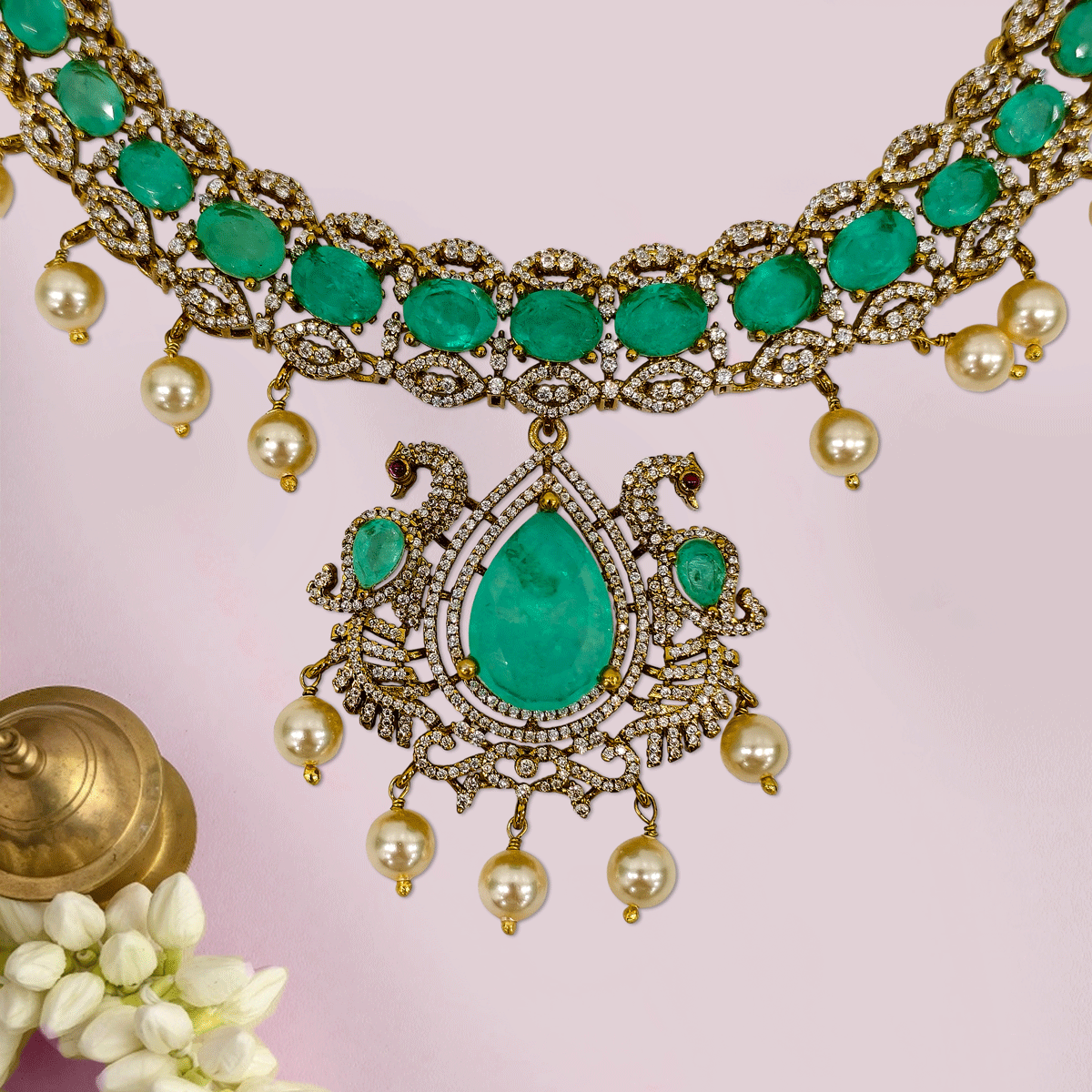 Dazzling Zircon Sparkle Necklace