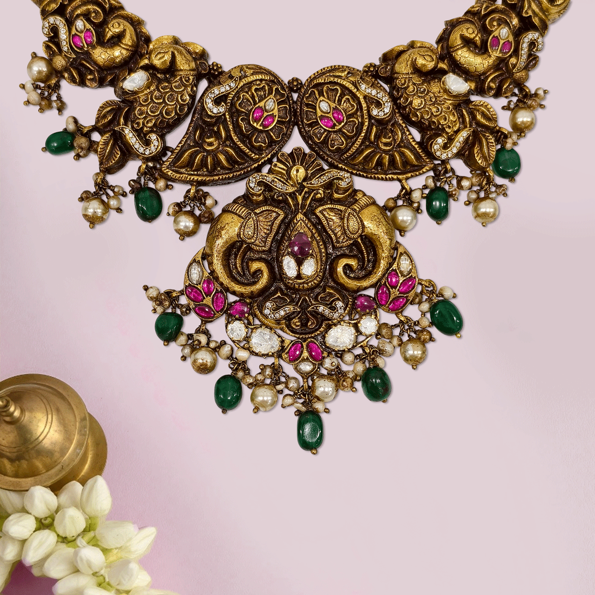 Divine Nagas Kundan Necklace