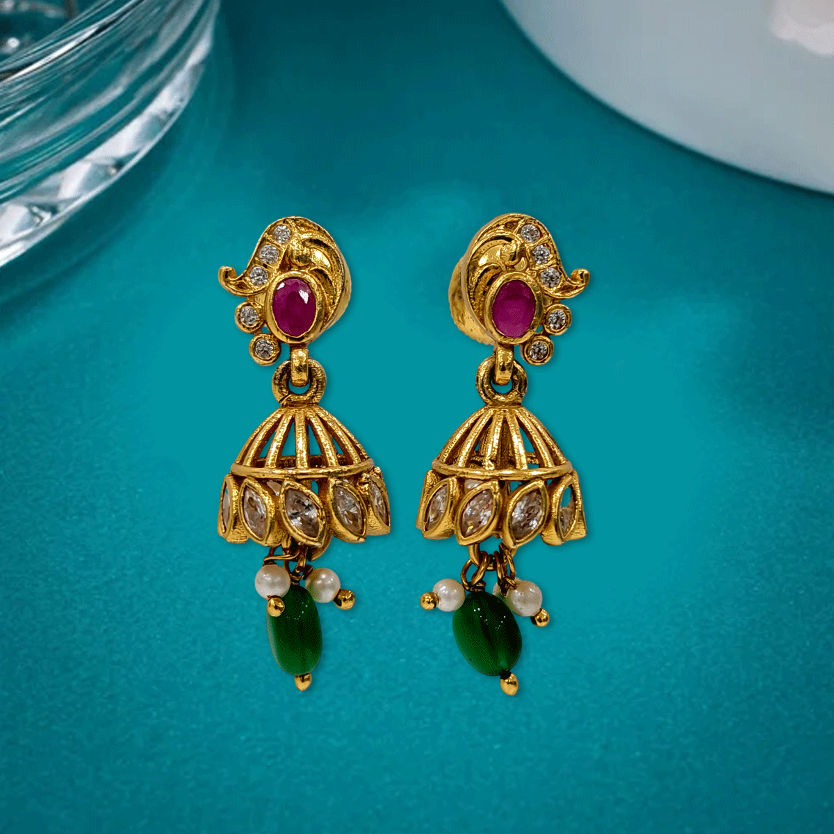 Majestic Jhumkas
