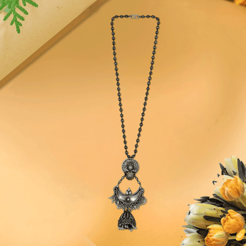 Eternal Grace Oxidised Necklace