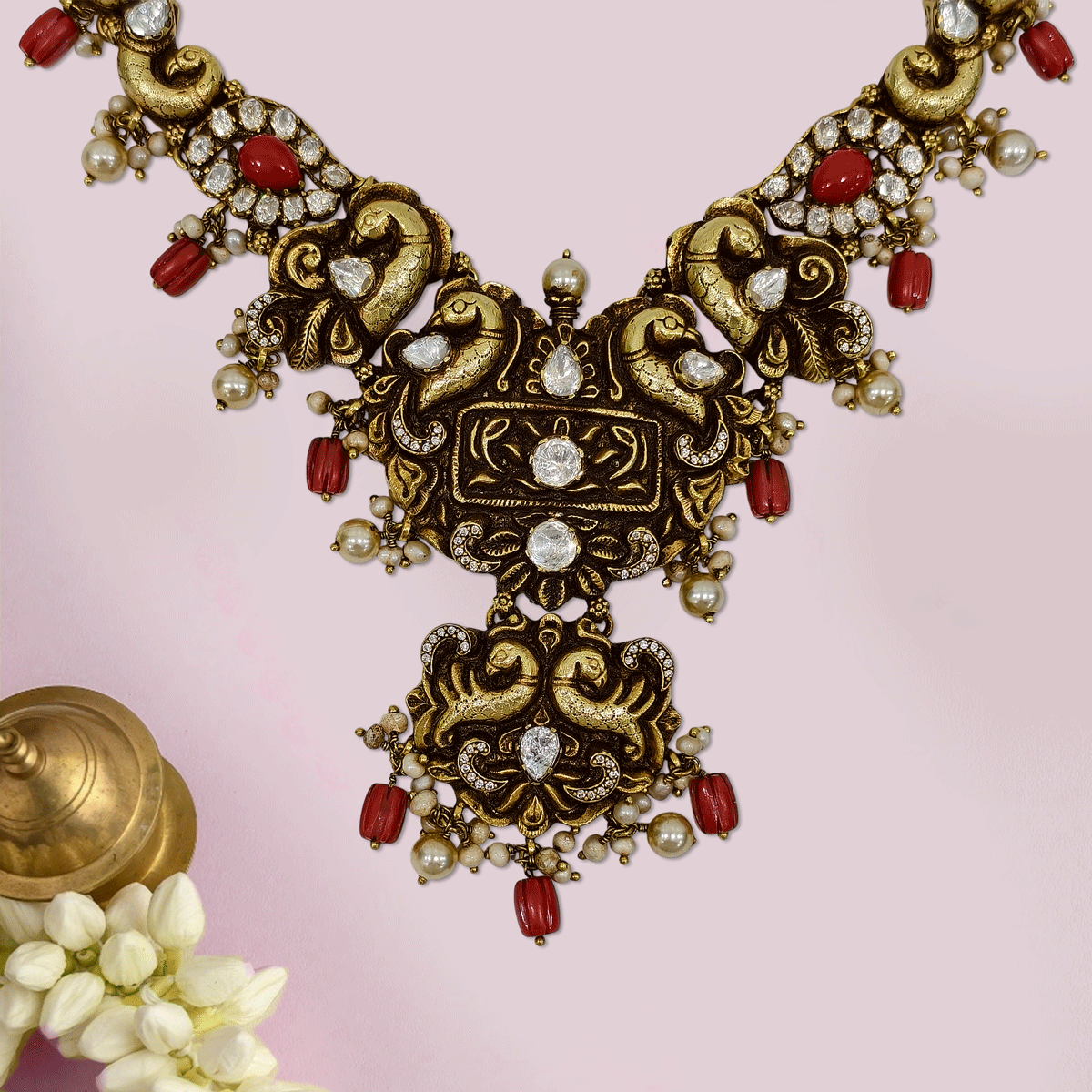 Divine Nagas Kundan Necklace