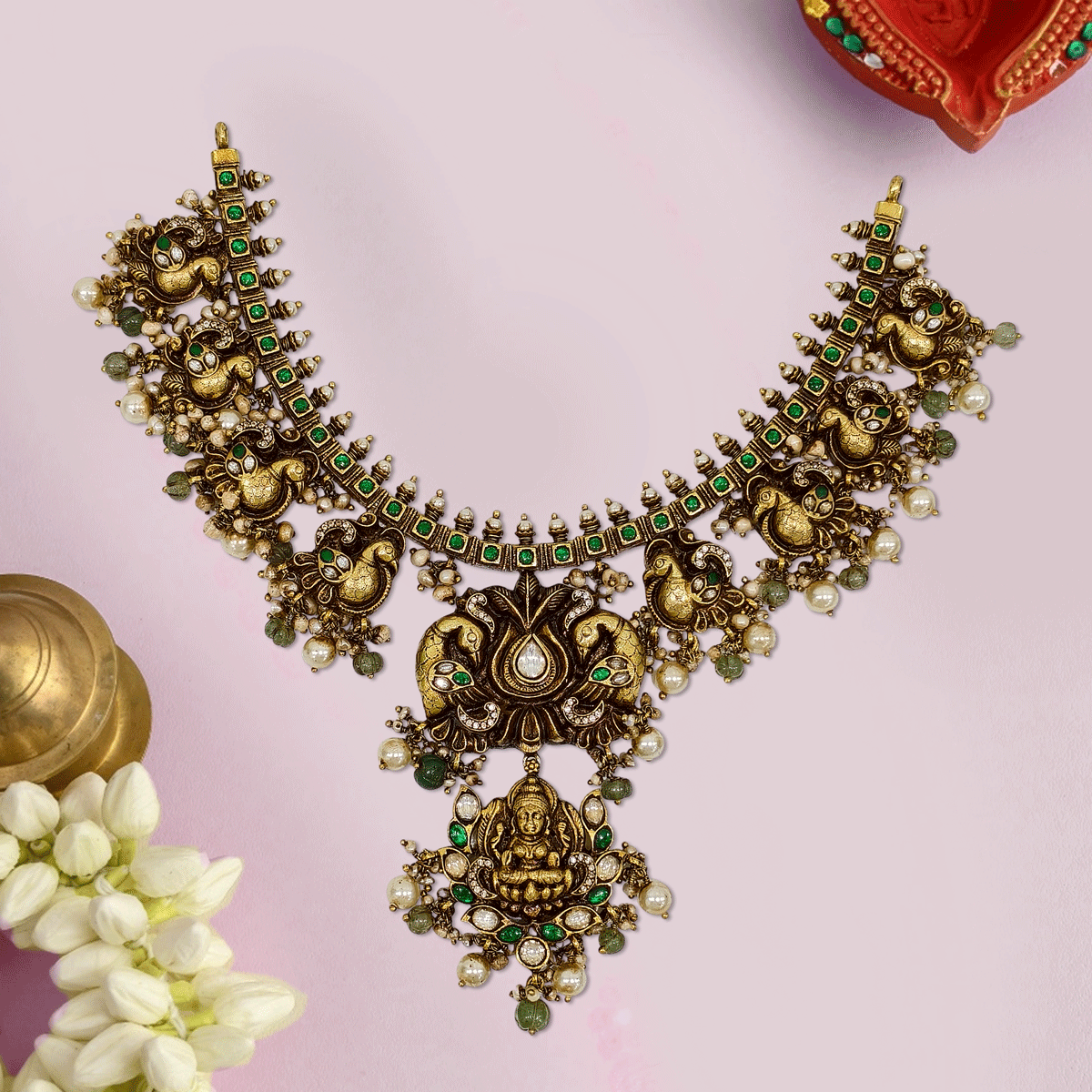 Divine Nagas Kundan Necklace