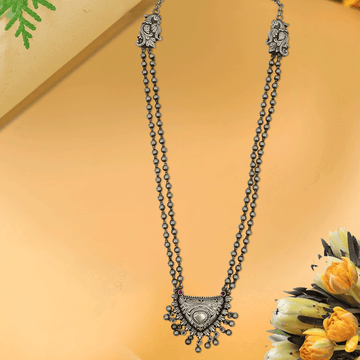 Eternal Grace Oxidised Necklace