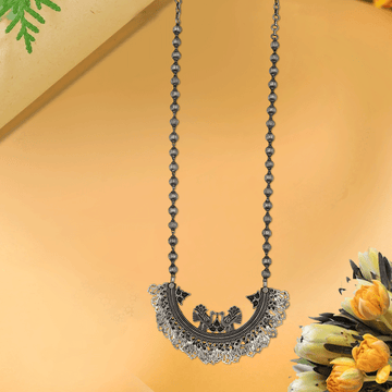 Eternal Grace Oxidised Necklace